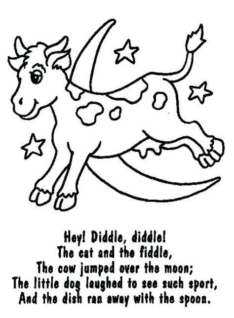 Nursery Rhyme Color Pages