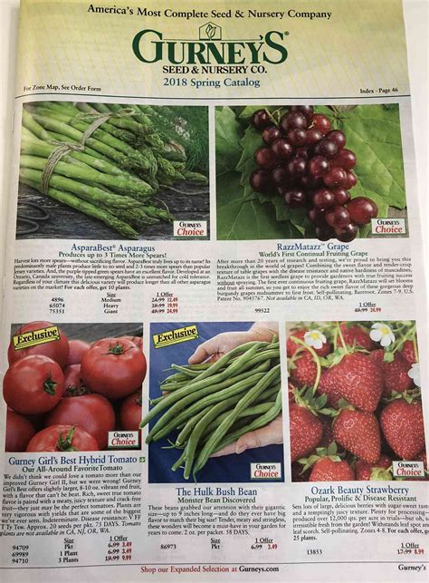 Nursery Seed Catalogs