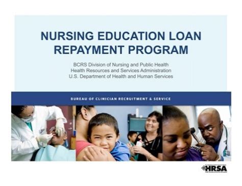 Nursing Education Loan Repayment Program