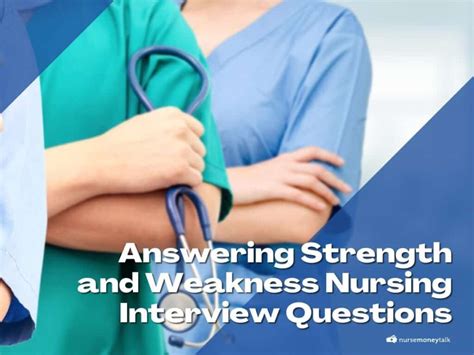 Nursing Interviews: Handling "Weakness" Questions In English