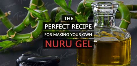 Nuru Gel Recipe