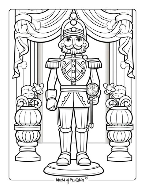 Nutcracker Coloring Pages For banter