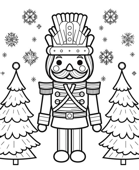 Nutcracker Coloring Pages For kid