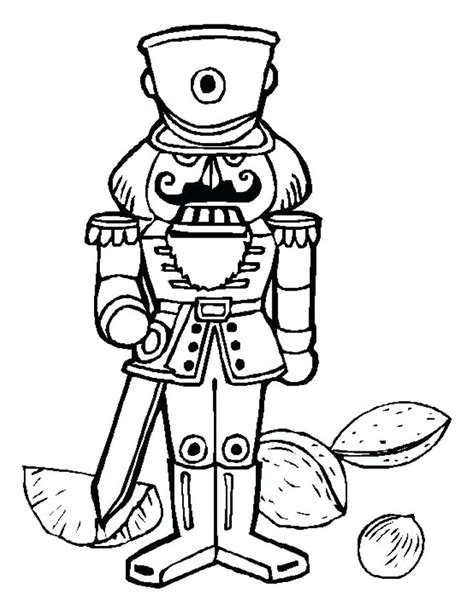 Nutcracker Printable Coloring Pages