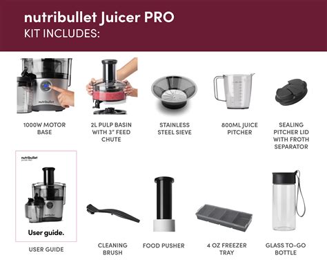 NutriBullet Juicer Pro: specs