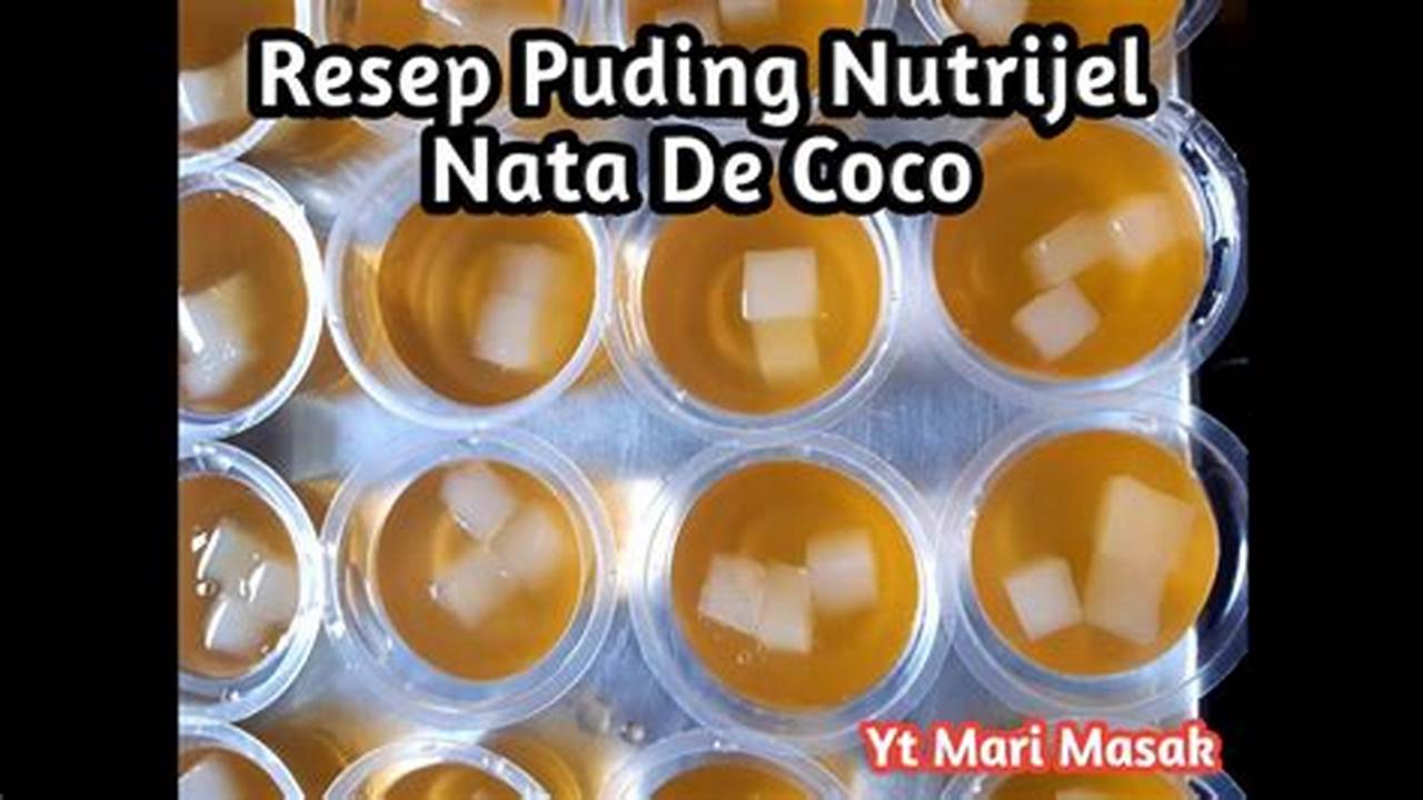 Nutrijel Kelapa Nata De Coco, Resep4-10k