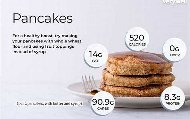 Nutrition Facts Of Pancakes