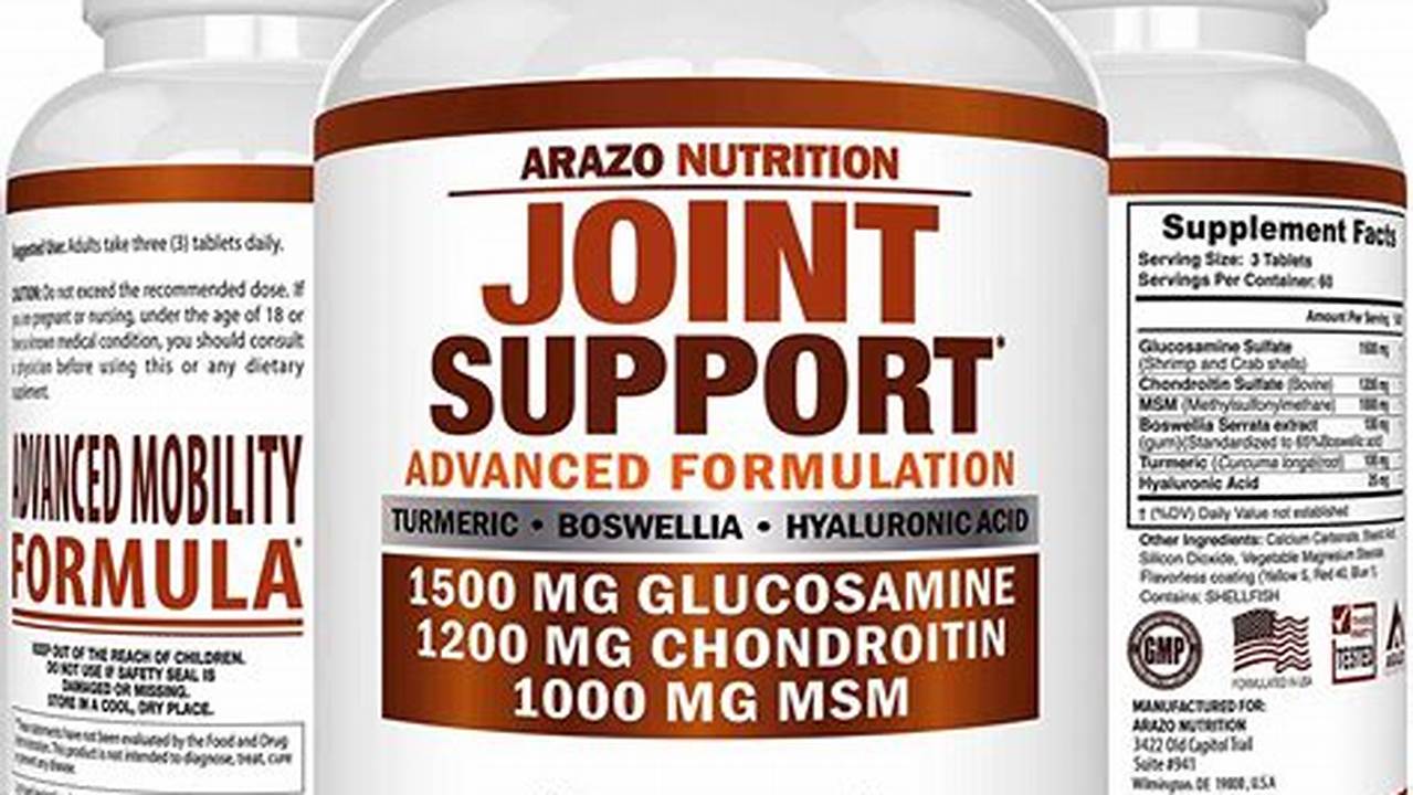 Nutritional Supplements for Joint Health