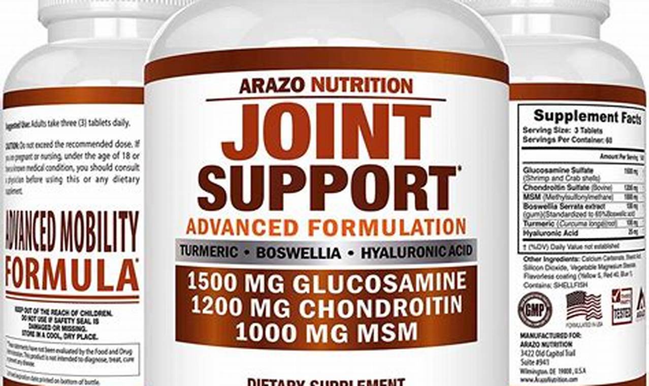 Nutritional Supplements for Joint Health