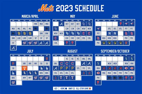 Ny Mets 2023 Printable Schedule