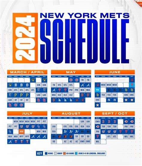Ny Mets 2024 Printable Schedule