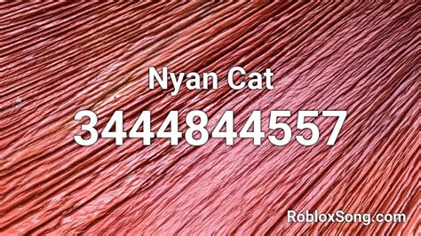 Nyan Cat Roblox ID