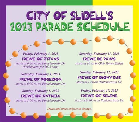 Nyc Parade Calendar