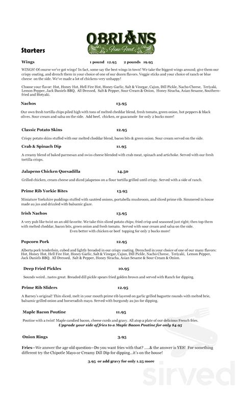 O'Brians Restaurant