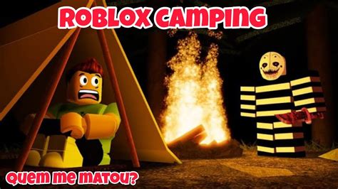 O ACAMPAMENTO ASSOMBRADO l Roblox Camping - YouTube
