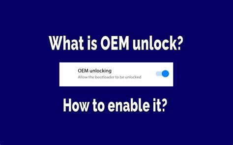 OEM Unlock