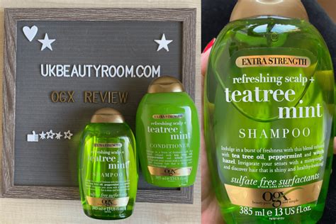 OGX Tea Tree Mint vs. The Competition: A Quick Comparison.