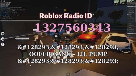 OOFER GANG - LIL PUMP Roblox ID - Roblox Radio Code - YouTube