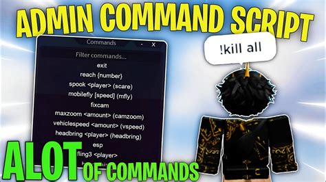 OP ADMIN COMMANDS SCRIPT - Pastebin.com