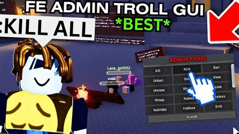 OP FE KILL GUI FOR ROBLOX V3! - Pastebin.com