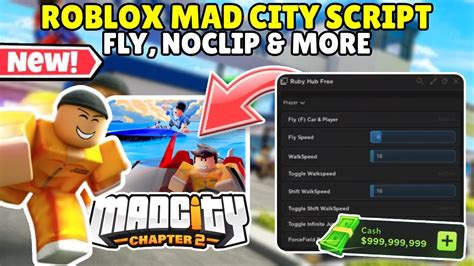 OP Roblox Mad City Script GUI 2023 - Free Roblox Scripts