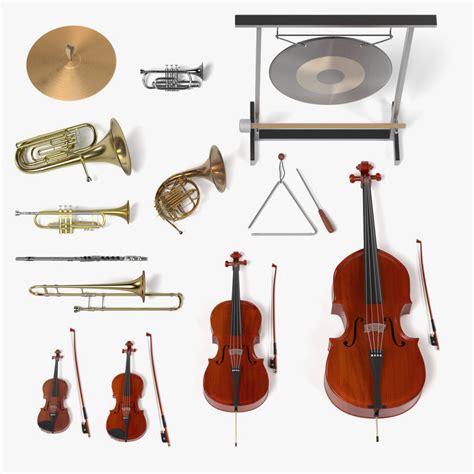 Orchestra Instruments 3D Printable