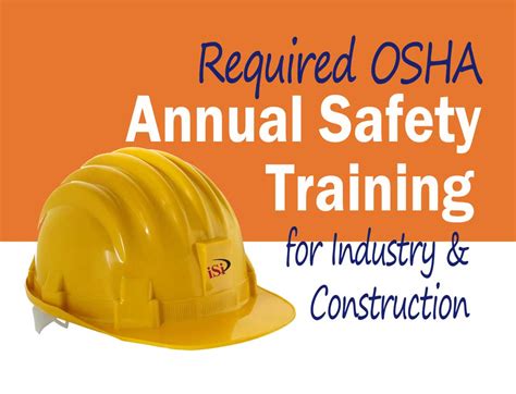 OSHA and Other Mandatory Training for Construction Safety Officers