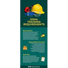 OSHA training standards and regulations