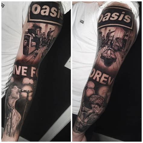 First tattoo of my Oasiscentric sleeve done! oasis