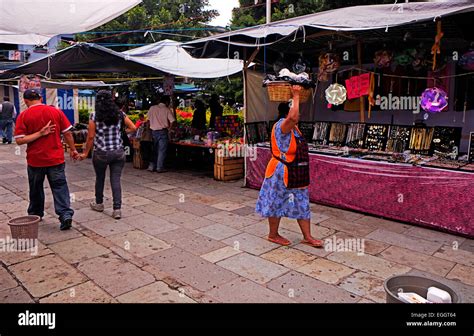 Oaxaca Market Scene