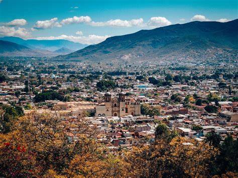 Oaxaca city view
