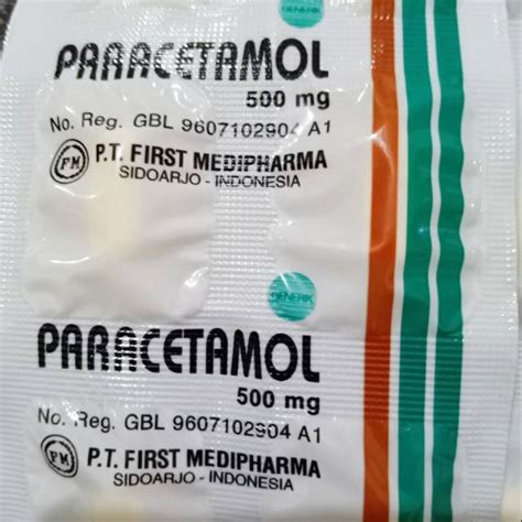 Obat Parasetamol