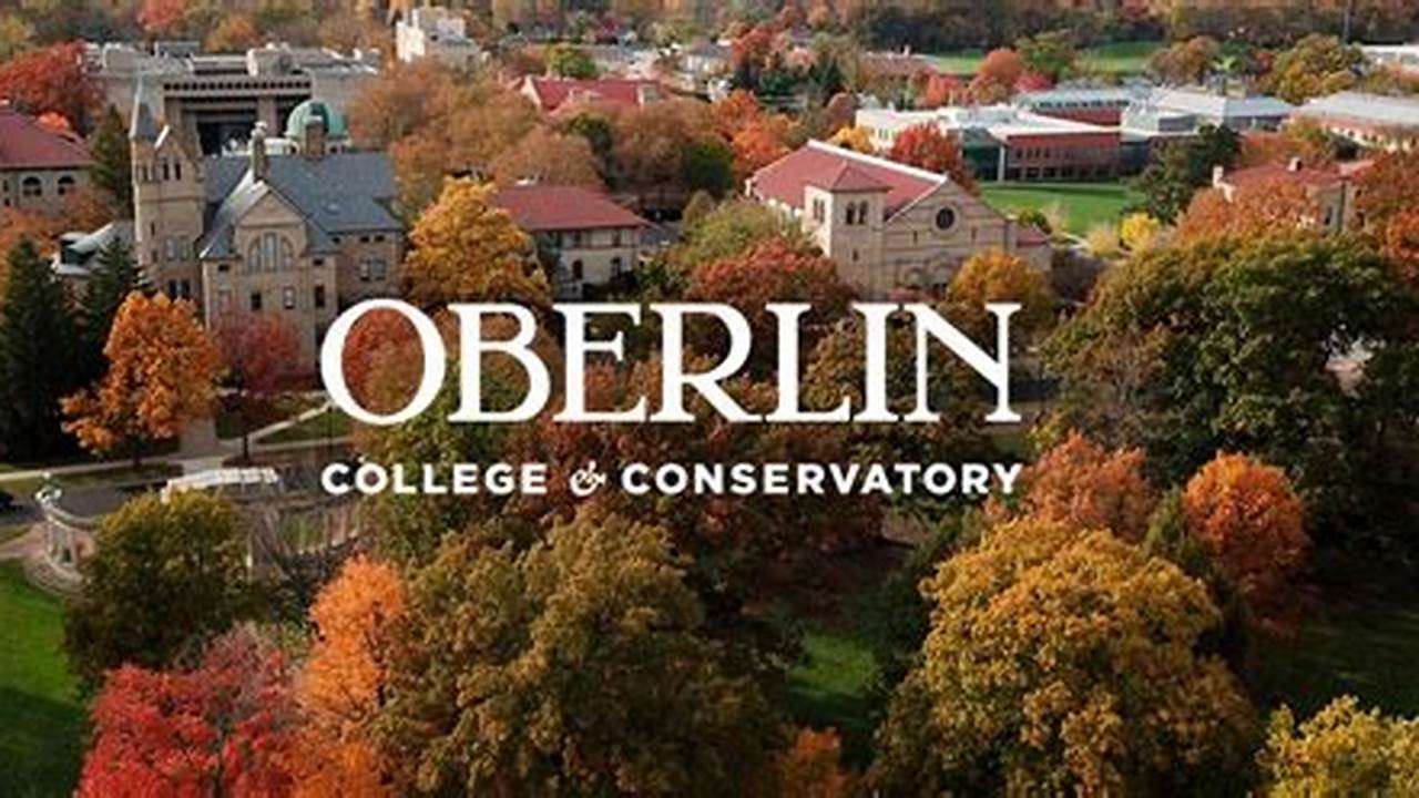 Oberlin College 2024 Calendar
