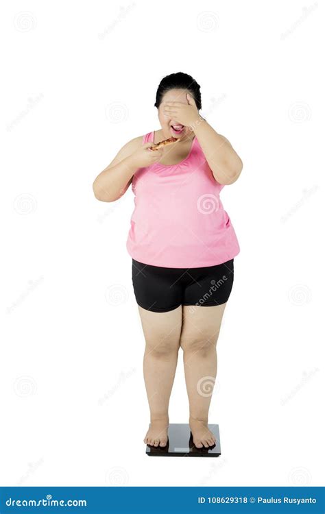 Obese Woman Standing