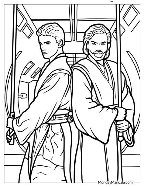 Obi Wan Kenobi Coloring Pages