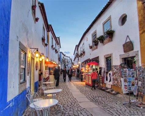 Obidos Portugal streets