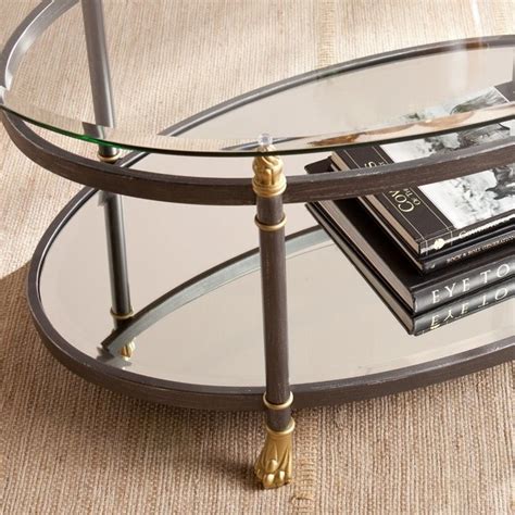 Oblong Glass Coffee Table
