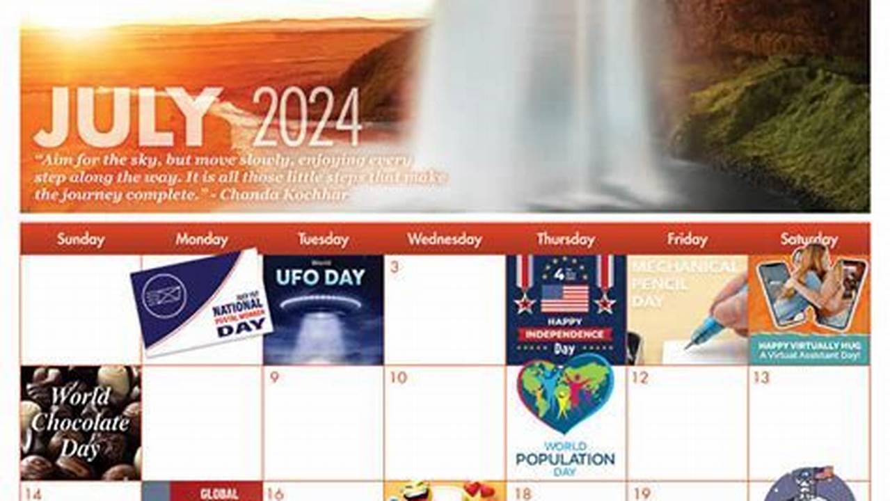 Observances In July 2024