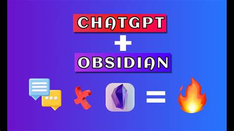 Obsidian Chatgpt