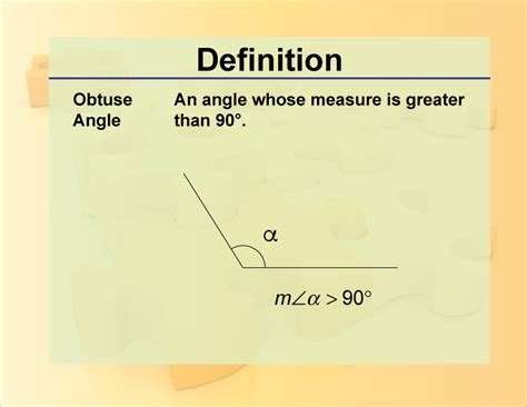 Discovering the Challenge of Obtuse Angles: Unraveling the Definition and Properties in Geometry