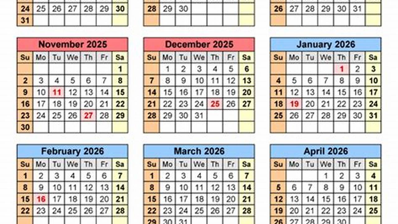 Occ Spring 2025 Academic Calendar