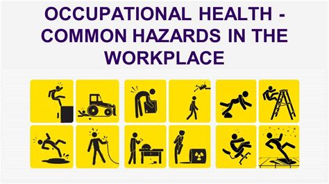 Occupational Hazards and Risks at RWU