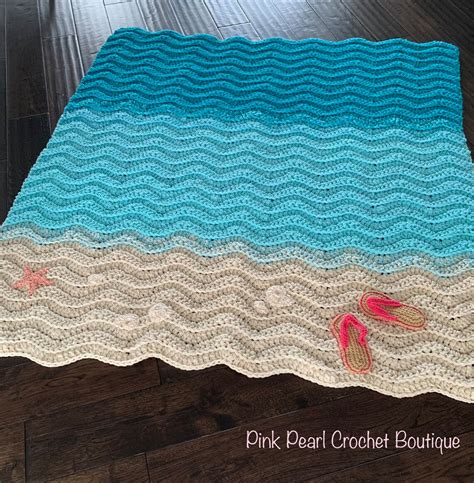 Ocean Crochet Blanket