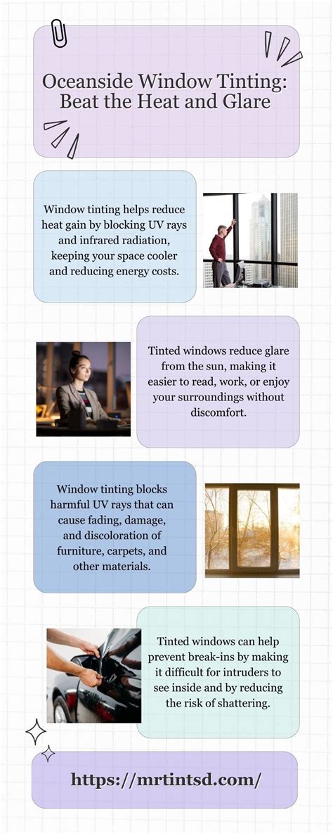 Oceanside window tinting glare reduction