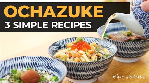 Ochazuke Pronunciation