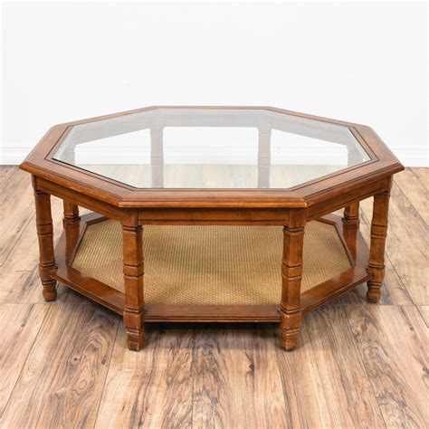 Original Twotone Octagon Coffee Table Small Tables Art Deco Collection