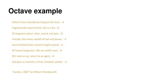 The Harmonious Poetry Symphonies: Exploring the Definition of Octave in Poetic Verses