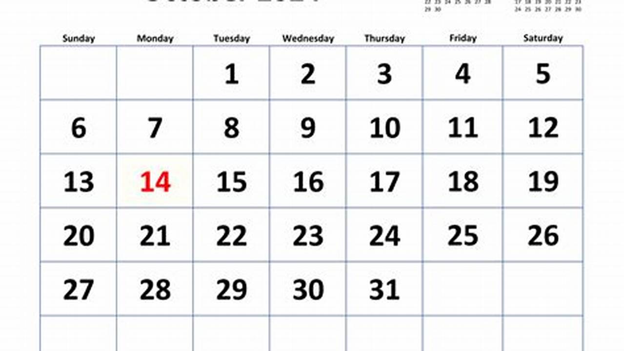 October 1 2024 Day