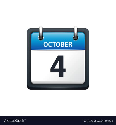 October 4 Calendar
