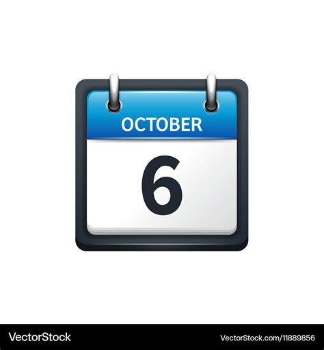 October 6 Calendar